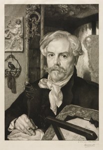 Portret van Edmond de Goncourt