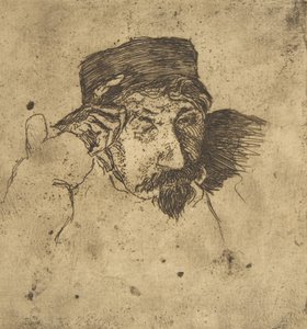 Schets van Joseph Guichard door Felix Bracquemond