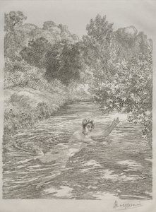 De Bader, ca. 1860-70 door Felix Bracquemond