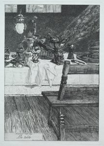 De tafel, naar H. Leys, 1868