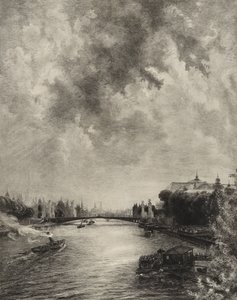 Zonder Titel (Uitzicht op de Seine)