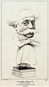 Alexandre Dumas Fils door Felix Edouard Vallotton