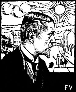 Zelfportret door Felix Edouard Vallotton
