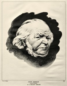 Portret van Honoré Daumier