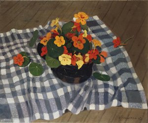 Kom met Oost-Indische kers door Felix Edouard Vallotton