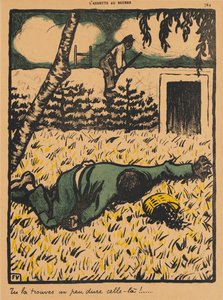 Misdrijven en straffen VII, 764: Je zult merken dat dat een moeilijke is!, 1901 door Felix Edouard Vallotton