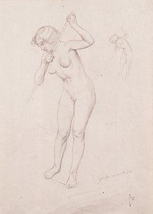Figurenstudie voor 