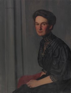 Hedy Hahnloser, 1908 door Felix Edouard Vallotton