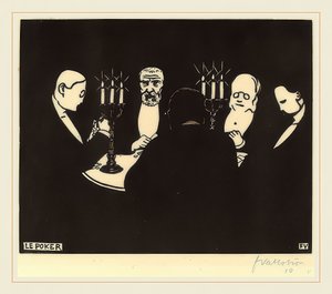 Le Poker. 1896
