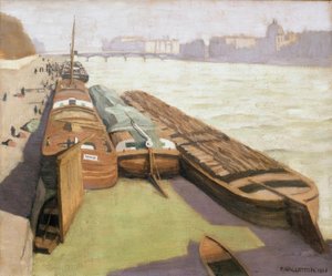De schuiten, oevers van de Seine