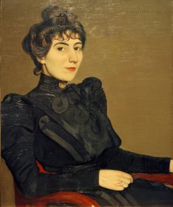 Marthe Mellot door Felix Edouard Vallotton