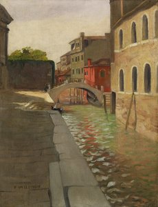 Rio della Salute, Venetië, c.1902