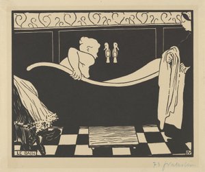 Het Bad (Le Bain) door Felix Edouard Vallotton