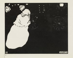 Het vertrek, 1895