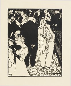 De vreemdeling door Felix Edouard Vallotton