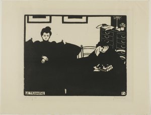 De triomf, plaat twee uit Intimacies door Felix Edouard Vallotton