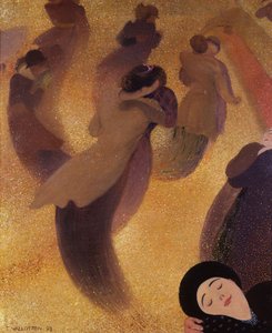 De Wals La Valse door Felix Edouard Vallotton