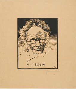 Aan Ibsen door Felix Edouard Vallotton