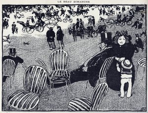 Onbekend beeld door Felix Edouard Vallotton