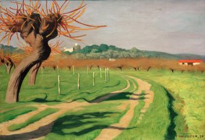 Vallei van de Cagne door Felix Edouard Vallotton