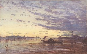 Venetië door Felix Francois Georges Philibert Ziem