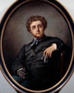 Portret van George Bizet (1838-1875), Franse componist