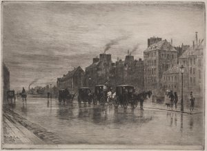 Een Winterochtend op de Quai de L