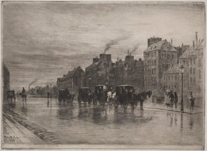 Een Winterochtend op de Quai de L