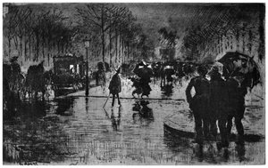 Retour des Champs-Elysees, ca. 1870-1900 1924