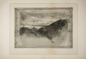 De Klif, Baai van St. Malmo door Felix Hilaire Buhot