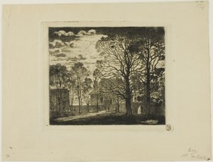 Het klooster, laan van het observatorium