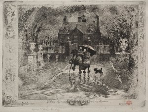 De Buren op het Platteland door Felix Hilaire Buhot
