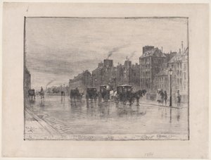 Winterochtend op de Quai de l