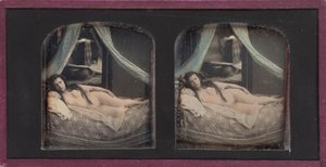 Nude,1851-1853 (photo) door Félix Jacques Antoine Moulin