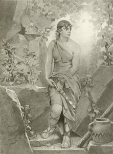 Cymbeline. Act III, Scene VI door Felix Octavius Carr Darley