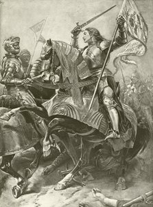 Eerste Deel Koning Hendrik VI. Act I, Scene V door Felix Octavius Carr Darley