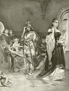 Hamlet. Act IV, Scene V (gravure) door Felix Octavius Carr Darley