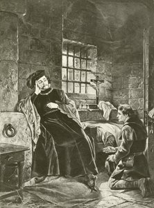 Koning Richard de Tweede. Act V, Scene V door Felix Octavius Carr Darley