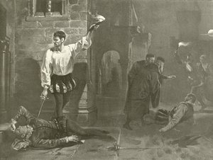 Othello. Act V, Scene I door Felix Octavius Carr Darley