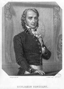 Henri Benjamin Constant de Rebecque (1767-1830) bij de Tribune