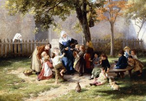 De schoolplein