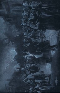 Van het Westelijk Front. Na de slag, illustratie uit Hindenburg gepubliceerd door Daterlandischer Derlag C U Weller Berlijn