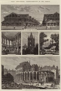 Parijse sloopwerken, transformatie van de Tempel