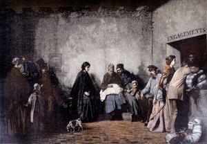 De Berg van Barmhartigheid - naar het schilderij van Heilbuth - in 