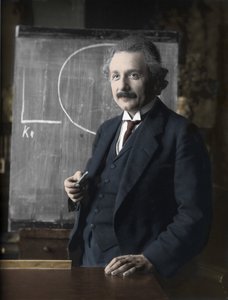 Portret van Albert Einstein