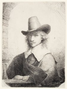 Man met Hoge Hoed, c.1645-50