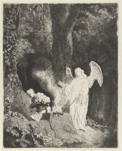 Offer van Gideon door Ferdinand Bol