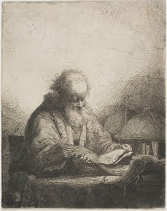 De filosoof door Ferdinand Bol