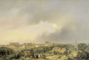 De Citadel van Antwerpen kort na het Beleg van 19 november-23 december 1832, en de Overgave van het Nederlandse Garnizoen aan de Fransen