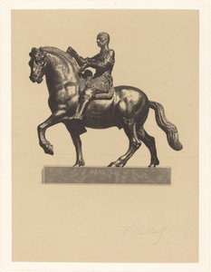 Gattamelata door Ferdinand Gaillard after Donatello